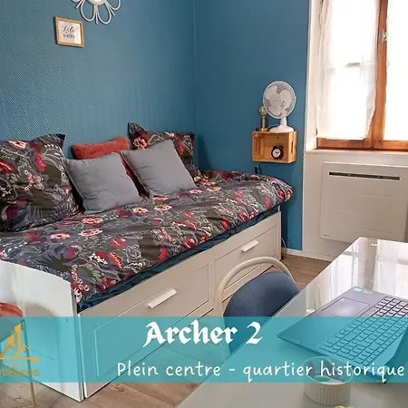 Archer 1Er, Plein Centre, Quartier Historique Amiens Exterior foto