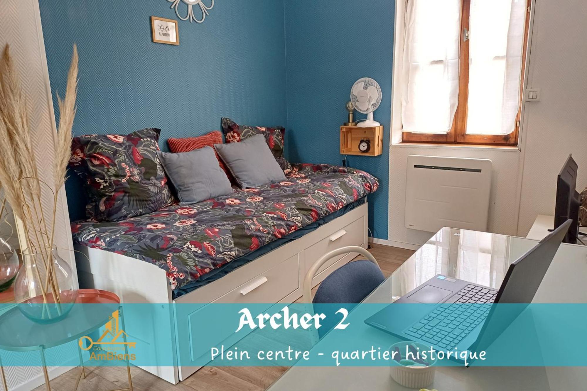 Archer 1er, Plein Centre, Quartier Historique Apartment